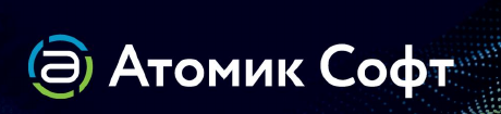 Логотип Атомик Софт